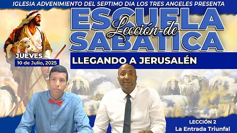 Jueves 10 de Julio Lección de Escuela Sabática Pr. Orlando Enamorado