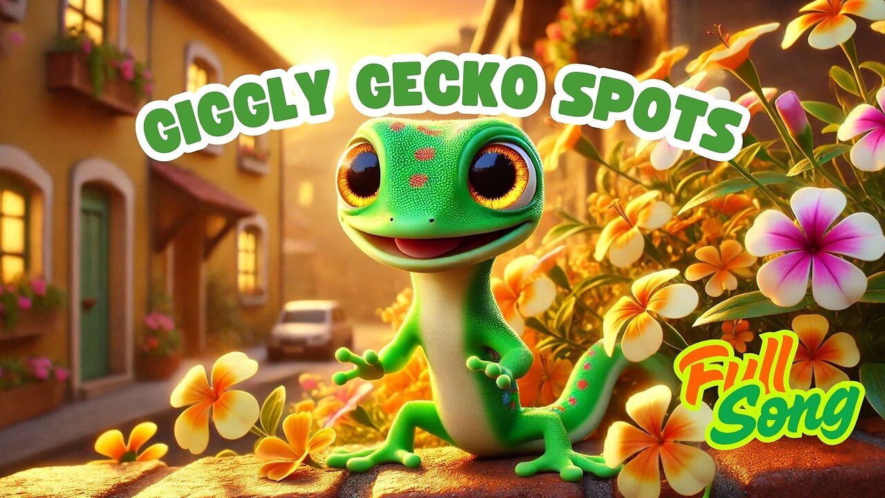 Giggly Gecko Spots 🦎 | Fun Counting Nursery Rhyme for Kids