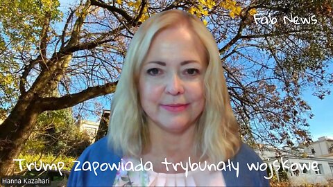 Trump zapowiada trybunały wojskowe i ostateczne unicestwienie Deep State