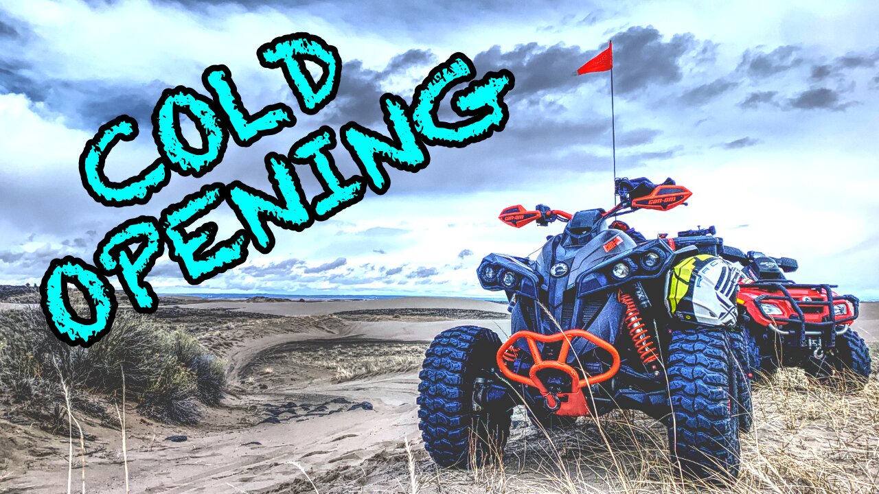 COLD START at the St. Anthony dunes with a wreck and breakdown!