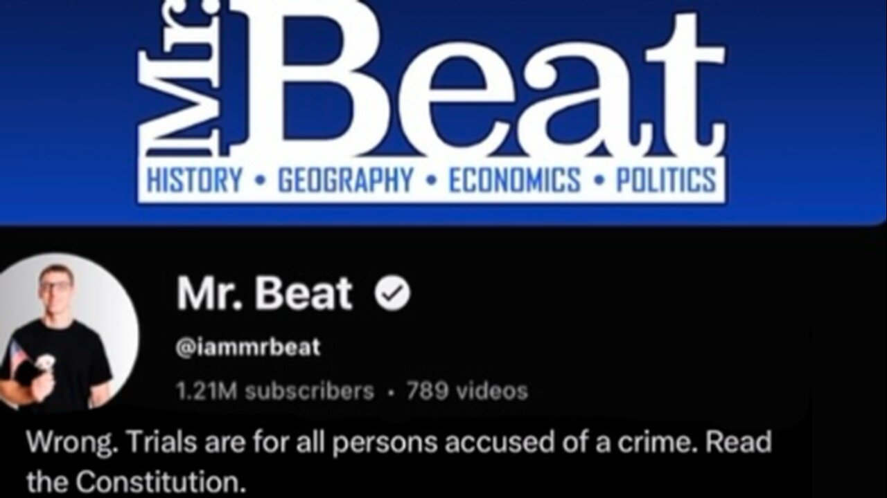 I Commented on a Post by Mr. Beat & He Replied | Breaking Down His Biased BS