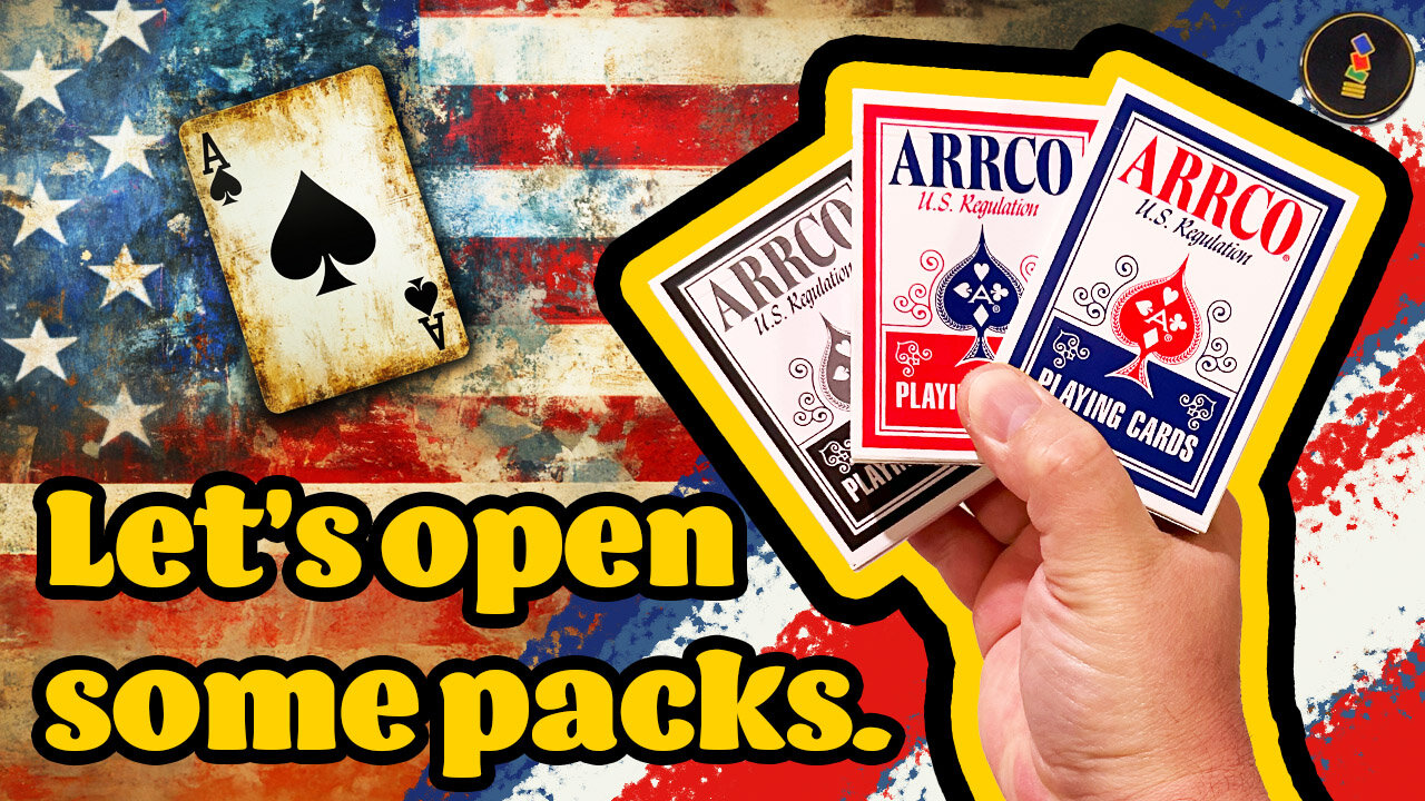 True Classics? Or Flubs in the Wind? Let's open some USPCC Ohio ARRCO Playing Cards!