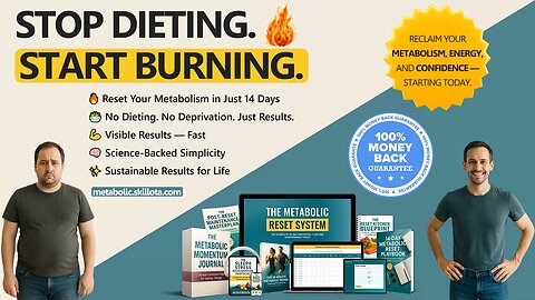The Metabolic Reset System – 14-Day Fat-Burning Plan to Reclaim Your Metabolism, Energy & Confidence