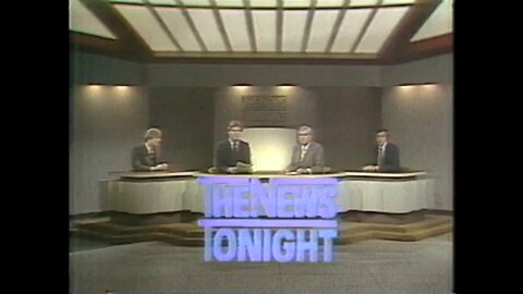 1981 - WRTV Channel 6 - The News Tonight Open