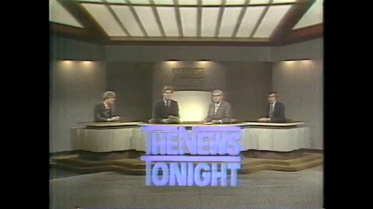 1981 - WRTV Channel 6 - The News Tonight Open