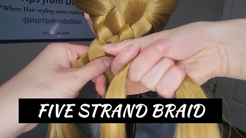 How To 5 Strand Braid | A Beginner's Step By Step Guide | Easy 3-Minute Tutorial