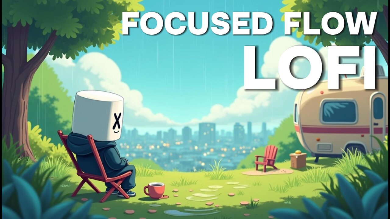 Stay present, stay kind ✨ Uplifting Lo-fi for Focused Flow