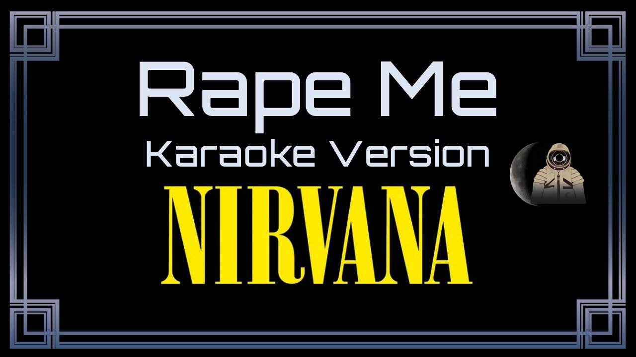 Nirvana - Rape Me (CC)