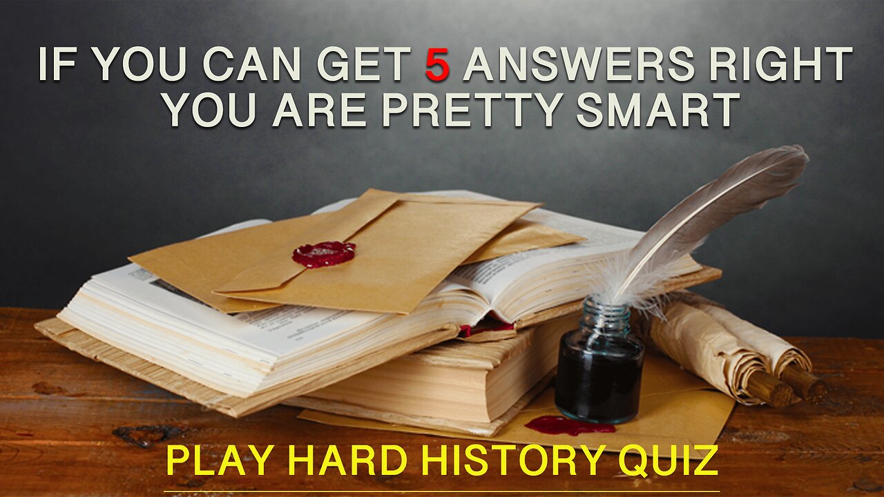 HARD History Quiz