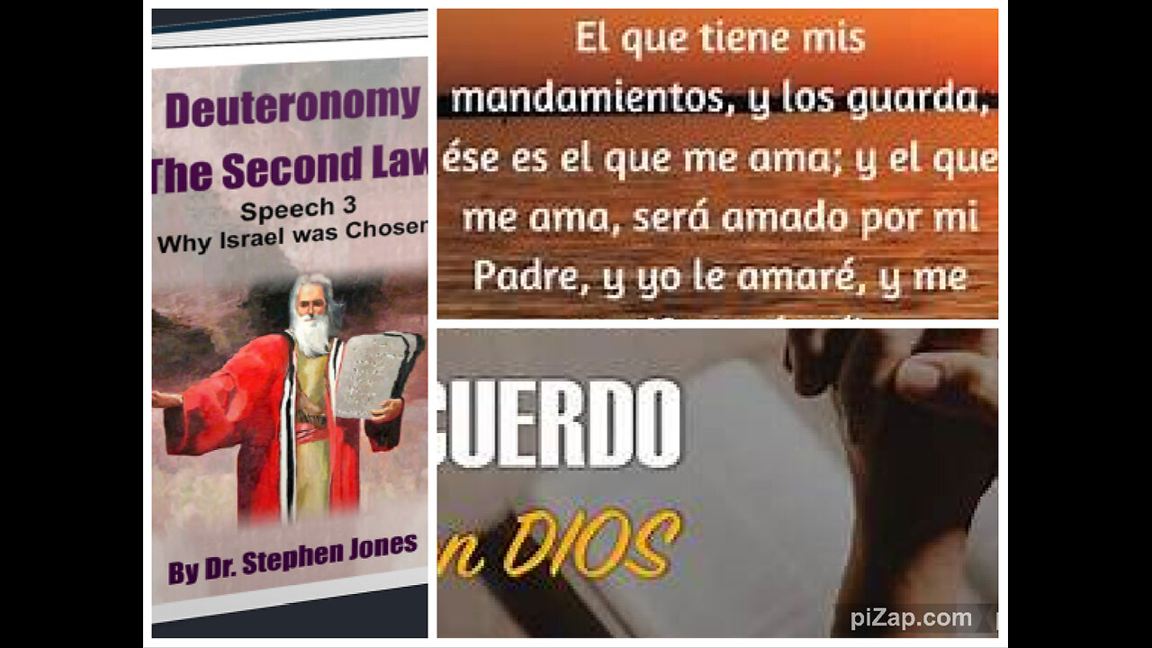 Deut 2ª Ley DISCURSO, 3-12/13: LEY DEL AMOR / DE ACUERDO CON LOS JUICIOS DE DIOS, Dr. Stephen Jones