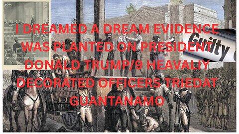 I DREAMED A DREAM THAT PEOPLE PLANTING EVIDENCE IN THE OVAL OFFICE AGAINST PRESIDENT DONALD TRUMP