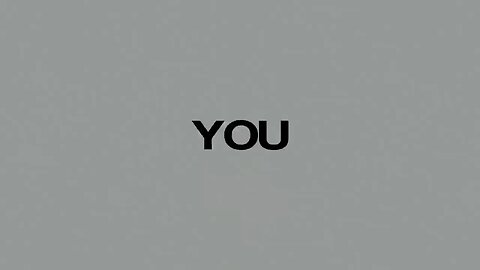 You are watching a movie!