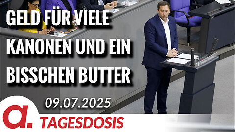 Geld für viele Kanonen und ein bisschen Butter | Von Tilo Gräser