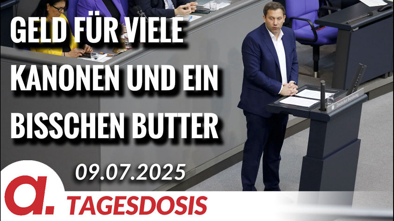 Geld für viele Kanonen und ein bisschen Butter | Von Tilo Gräser