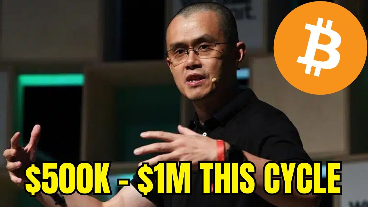 “Bitcoin on Track to Reach Between $500K - $1M THIS Market Cycle” - CZ