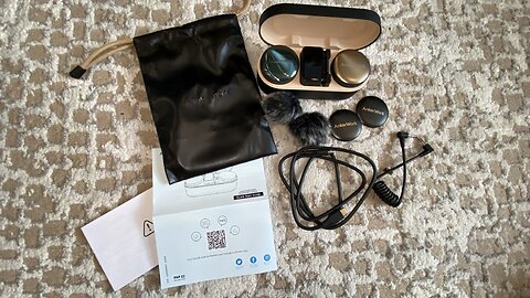 AnkerWork M650 Wireless Lavalier Microphone Anker Pro Noise Cancellation 2-Channel 200m Transmission