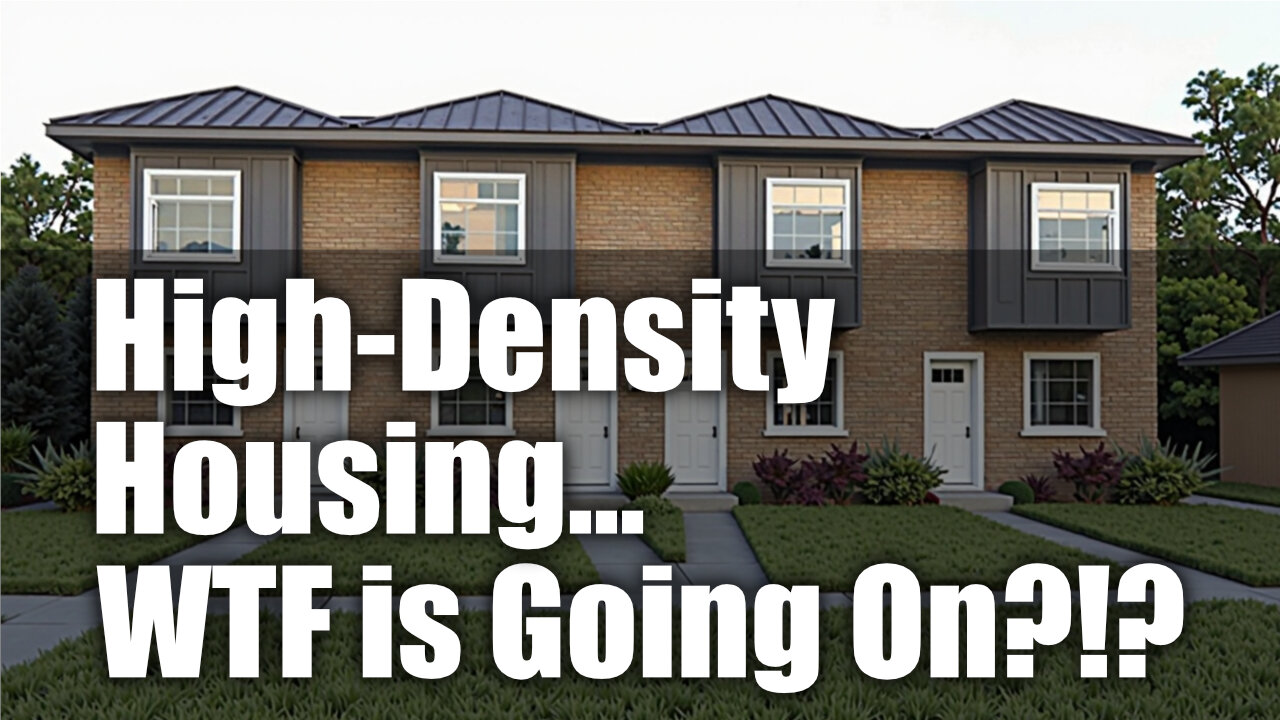 Why Is High Density Housing Popping Up In Unlikely Places?!?