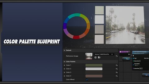 Color Palette Blueprint Demo