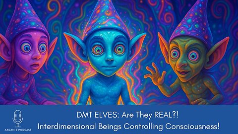 DMT ELVES: Are They REAL?! Interdimensional Beings Controlling Consciousness | Podcast-208