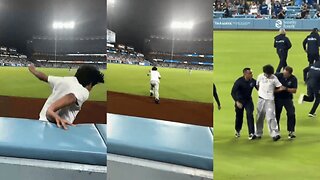 Crypto Founder RUNS Onto Field to Promote His Coin