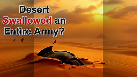 Cambyses Lost Army Deserts Sinister Plot? ️