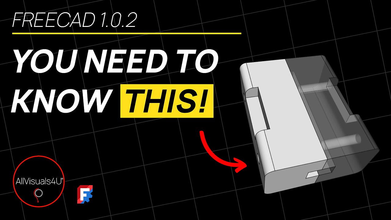 🧲 FreeCAD Tutorial - FreeCAD Mirror Body - FreeCAD Mirror Part - FreeCAD Mirror Feature | #Shorts