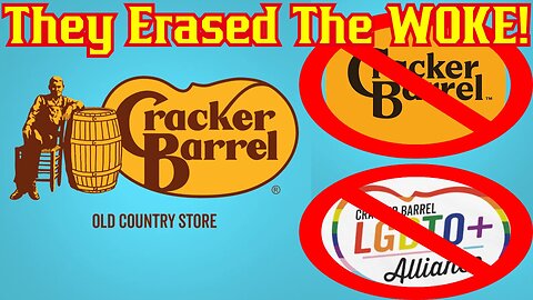 Cracker Barrel Erases The WOKE After Logo Backlash And HUGE Stock Price Drop! | Julie Felss Masino