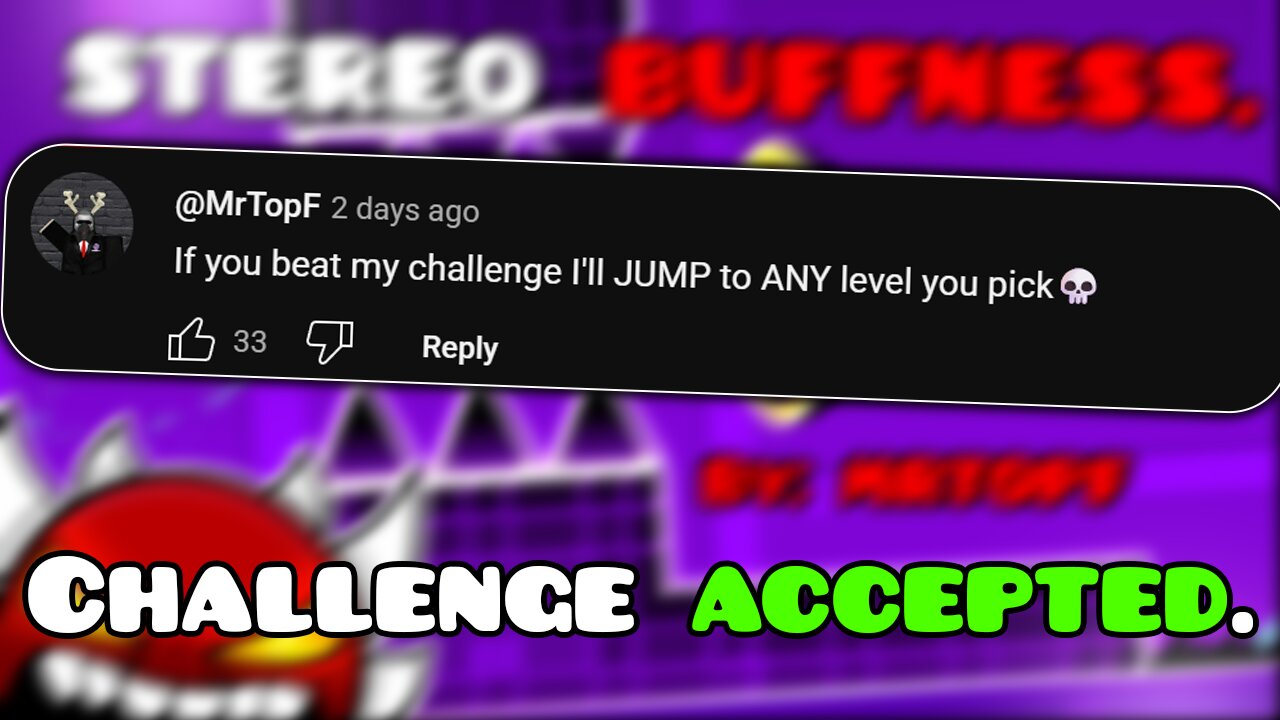 He PROMISED to Jump to ANY Level if I Beat This! (Geometry Dash)