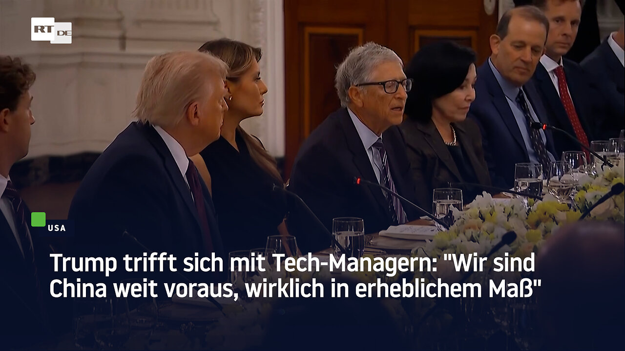 Bill Gates bei Abendessen im Weißen Haus: "Mit Innovation Krankheiten heilen und ausrotten"