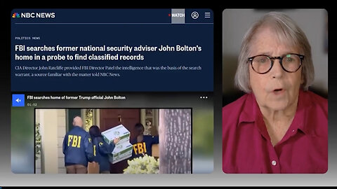 Barbara M Boyd:🚨EXPOSED, FBI Raid on John Bolton isn't about a book, It’s About DISMANTLING an 80-year Stranglehold on American🇺🇸Sovereignty