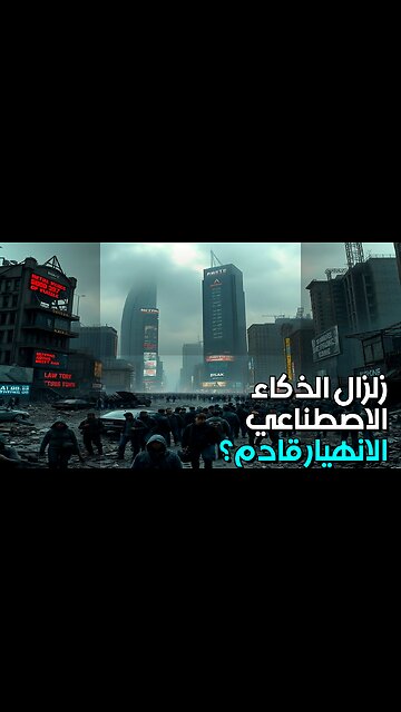 زلزال الذكاء الاصطناعي: هل ينهار العالم؟ #shorts