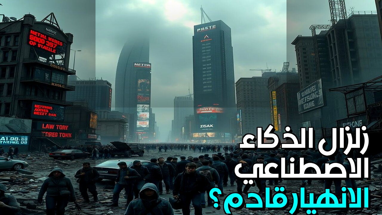 زلزال الذكاء الاصطناعي: هل ينهار العالم؟ #shorts