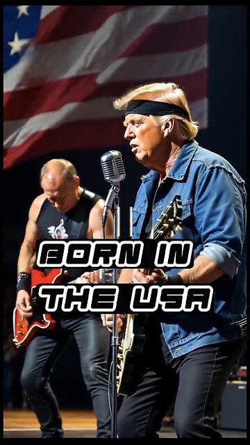Trump Rocks ~ Born in the USA