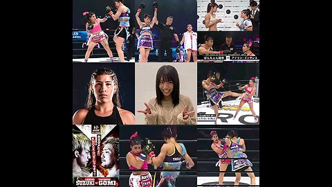 (日本語の音高練習)。Knock Out 2024 Super Bout Blaze. ぱんちゃん璃奈対アイェレンゴンザレス。