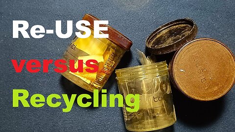 SHOW AND TELL [233]: REUSE versus RECYCLING, an example for Storage, Organization, Organize your stuff