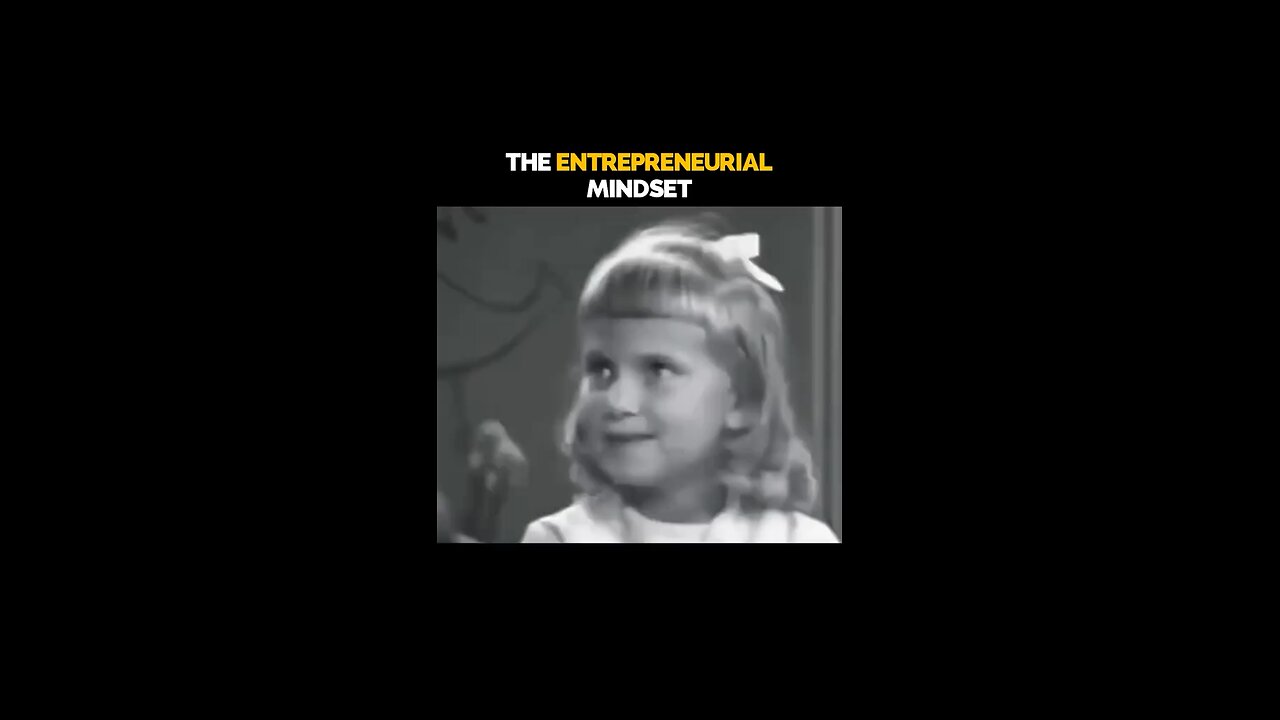 Thé entrepreneur mindset