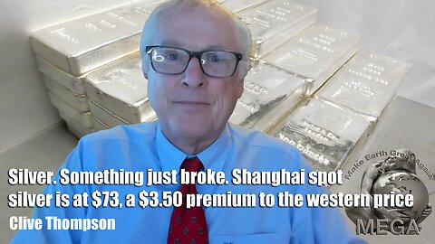 Silver Rule 7 | Silver Prices Surge as Market Volatility Continues.. Something just broke. Shanghai spot silver is at $73, a $3.50 premium to the western price
