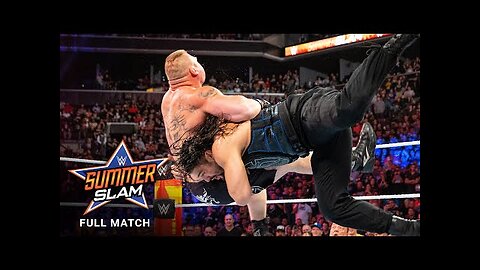 FULL MATCH - Brock Lesnar vs. Roman Reigns - Universal Title Match SummerSlam