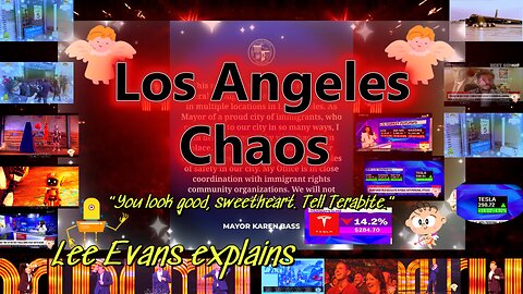 multiple locations near downtown Los Angeles . Lee Evans explains