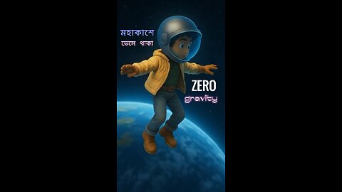 মহাকাশে ভেসে থাকার অভিযান zero gravity