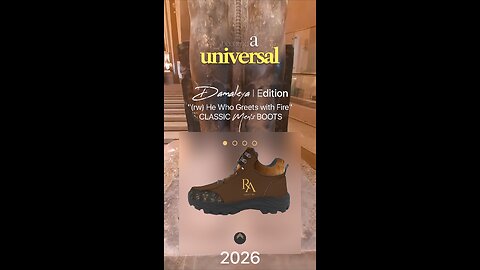 Damaleya I Edition - "(rw) He Who Greets with Fire"🔥Classic Men's Boots