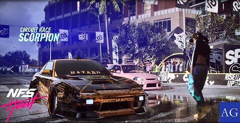 Need for Speed: Heat Scorpion Street Race in my 1996 Nissan 180SX Type X JDM Car.