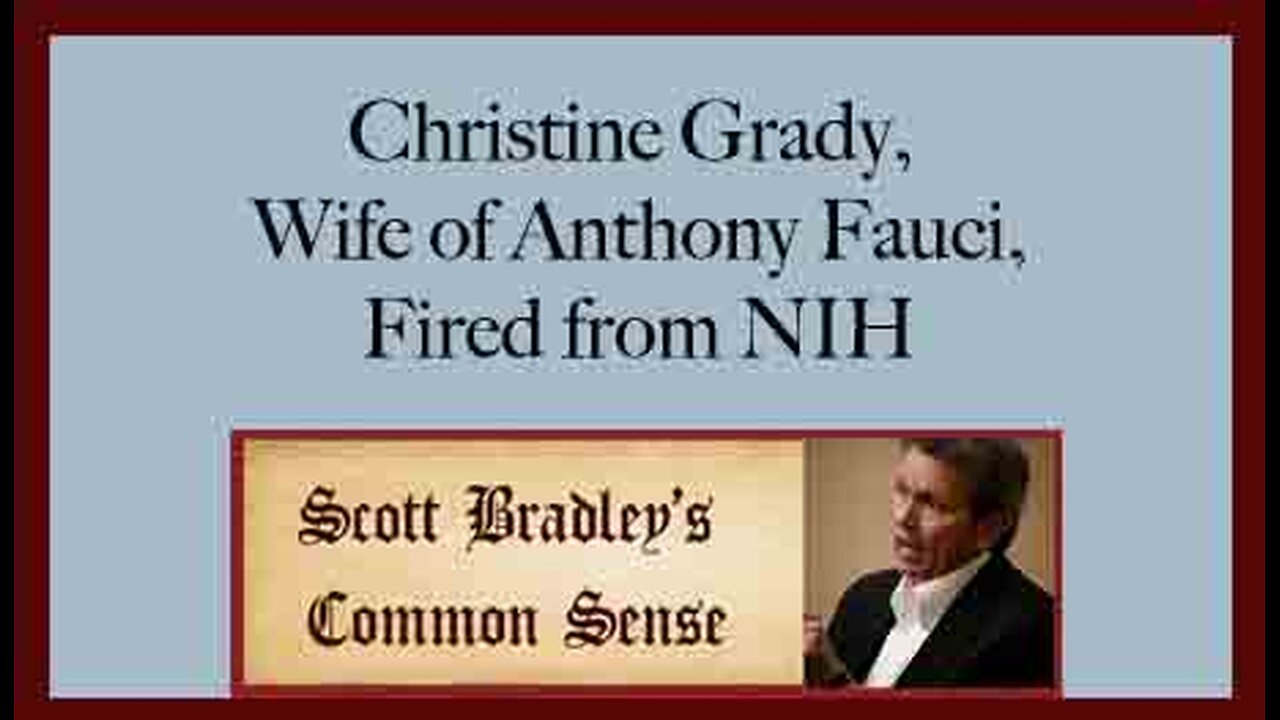 Christine Grady, Wife of Anthony Fauci, Fired from NIH
