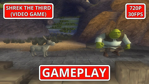 Shrek the Third (Video Game): Gameplay - (PC HD) [720p30FPS]