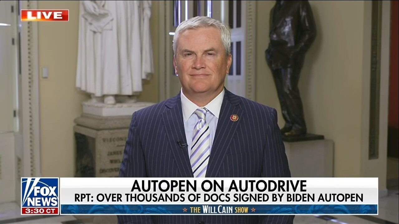 Rep James Comer: Biden’s Pardons and EO's Could Be Voided Over Autopen