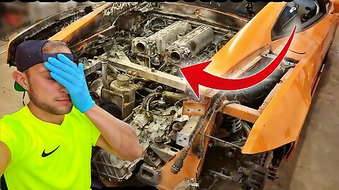Rebuilding a Burnt Damaged Lamborghini! |EP.4