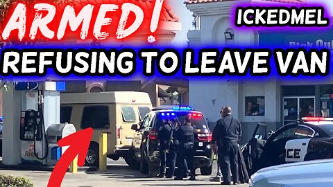 Armed & Barricaded! LIVE STANDOFF at Clovis Gas Station! California