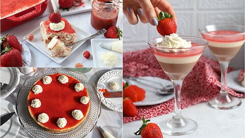 3 Chocolate Strawberry Desserts You Need to Try!