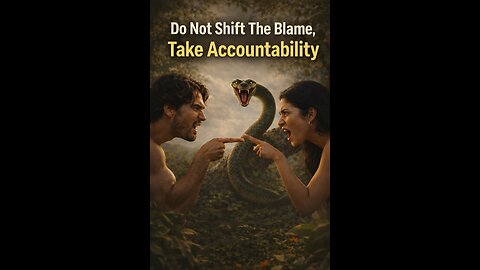 Do Not Shift The Blame #god #jesus #holyspirit #bible #lord #blamegame #accountability #hope #love
