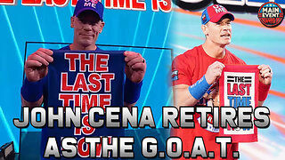 John Cena Retires as the G.O.A.T.